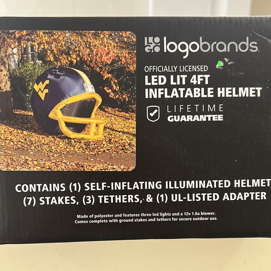 Logo brands inflatable helmet