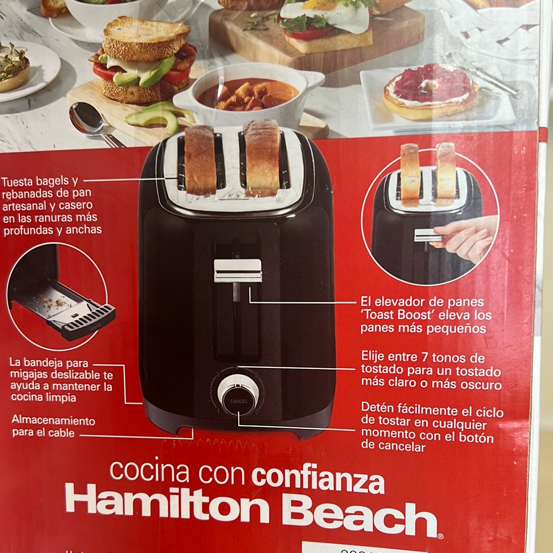 Hamilton Beach 2-slice toaster