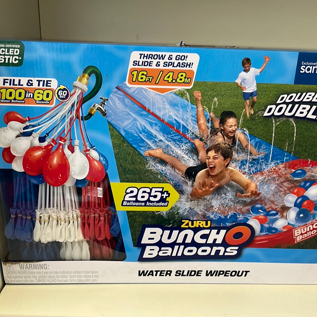 Zuro buncho balloons water slide